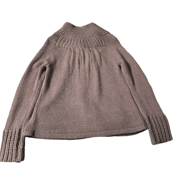 Nine West women's XS purple knit cardigan with one button - Picture 3 of 5